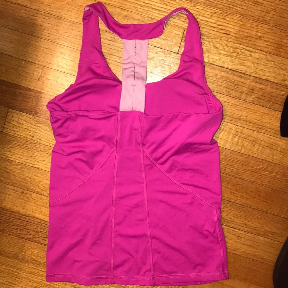 Pink workout top - Picture 2 of 2